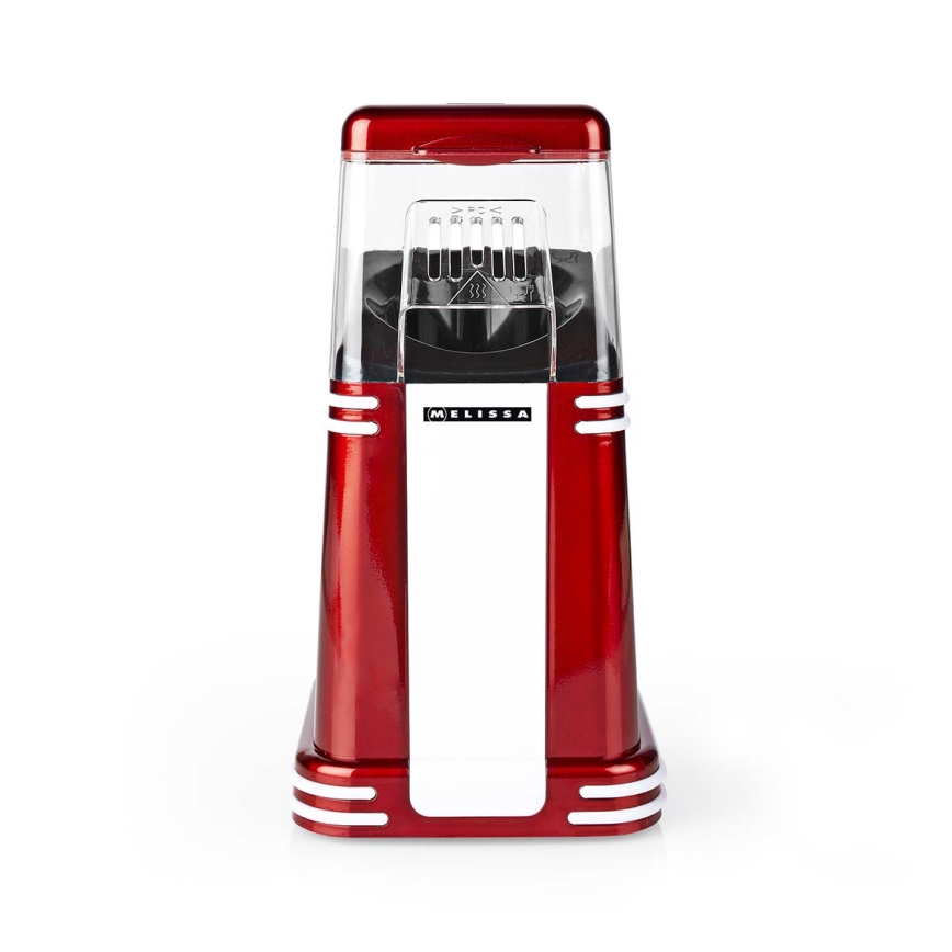 Melissa - Aparat retro de popcorn cu aer cald 1200W/230V roșu