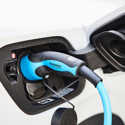 Mennekes - Cablu de încărcare pentru mașini electrice tip 2, 7,5 m, 11 kW, 20 A, IP44