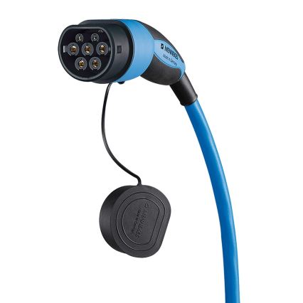 Mennekes - Cablu de încărcare pentru mașini electrice tip 2, 7,5 m, 11 kW, 20 A, IP44