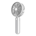 Mini ventilator de buzunar USB 1200 mA/3,7V gri/alb