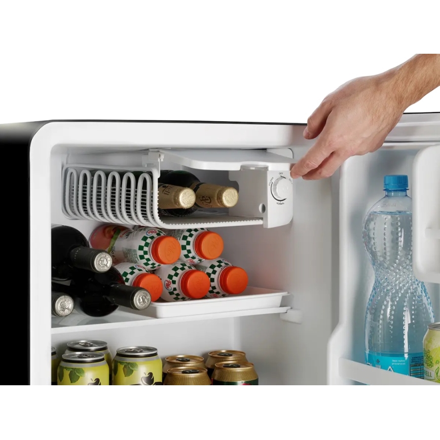 Minibar retro Concept LR2047bcN, 47 l, negru