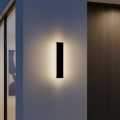 MIRANA Aplica LED de exterior, 8W, 230V, 4000K, IP44, 30 cm, negru