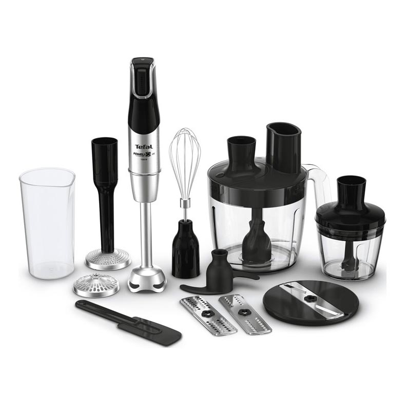 Mixer vertical Tefal INFINY FORCE PRO 5in1 1200W/230V negru/oțel inoxidabil