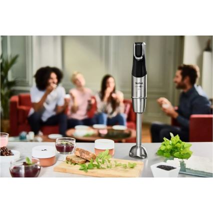 Mixer vertical Tefal INFINY FORCE PRO 5in1 1200W/230V negru/oțel inoxidabil