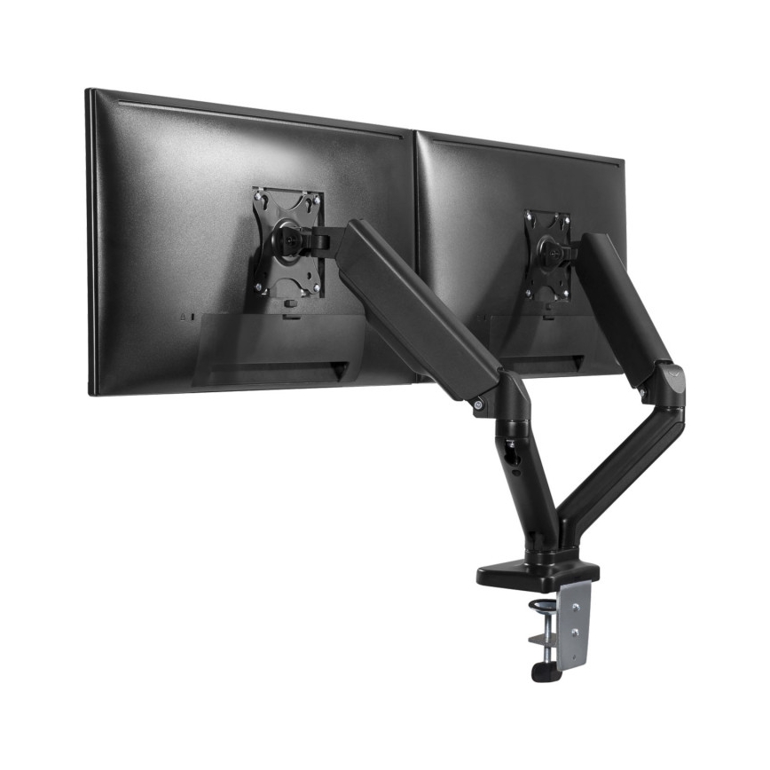 MK FLORIA MKF-21DP113S2 - Suport reglabil pentru 2 monitoare 32, negru
