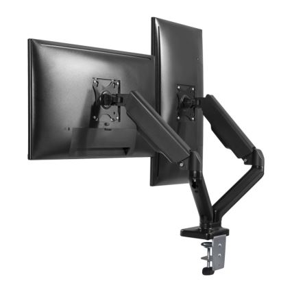 MK FLORIA MKF-21DP113S2 - Suport reglabil pentru 2 monitoare 32, negru
