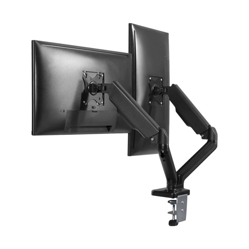 MK FLORIA MKF-21DP113S2 - Suport reglabil pentru 2 monitoare 32, negru