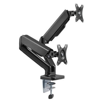 MK FLORIA MKF-21DP113S2 - Suport reglabil pentru 2 monitoare 32, negru