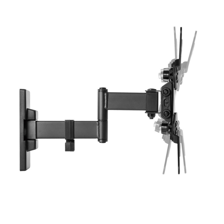 MK FLORIA MKF-21DP224 - Suport de perete pentru TV cu articulație, 46, negru