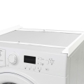 MK FLORIA Superior Tower Slim - Suport de stivuire pentru mașină de spălat și uscător, 66 cm, alb