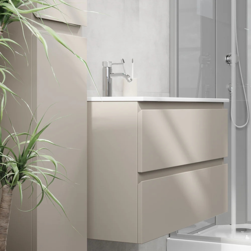 Mobilier de baie KENWOOD 91 cm cu lavoar — finisaj Marakesh