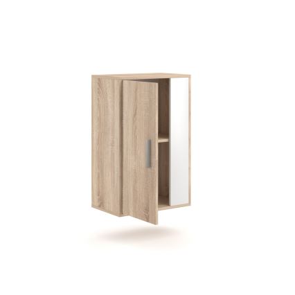 Mobilier living BRICK, stejar sonoma/alb