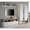 Mobilier living LENOR alb/maro