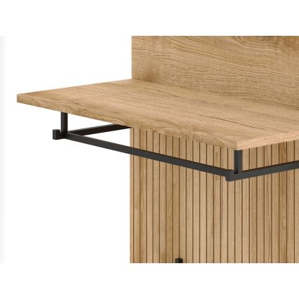 Mobilier pentru hol KLEO maro/alb