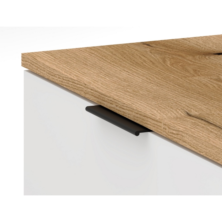 Mobilier pentru hol KLEO maro/alb