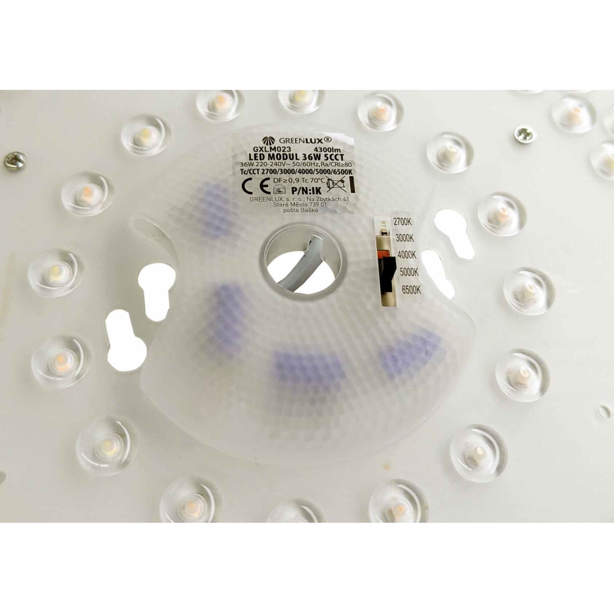 Modul LED magnetic LED/36W/230V, diametru 24 cm, 2700/3000/4000/5000/6500K