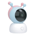 Monitor inteligent pentru bebeluși cu senzor de mișcare 2K, 5V, Wi‑Fi (Tuya) roz/albastru