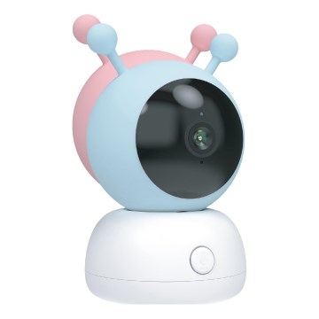 Monitor inteligent pentru bebeluși cu senzor de mișcare 2K, 5V, Wi‑Fi (Tuya) roz/albastru