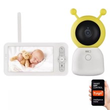 Monitor pentru bebeluși GoSmart 5V Wi-Fi Tuya