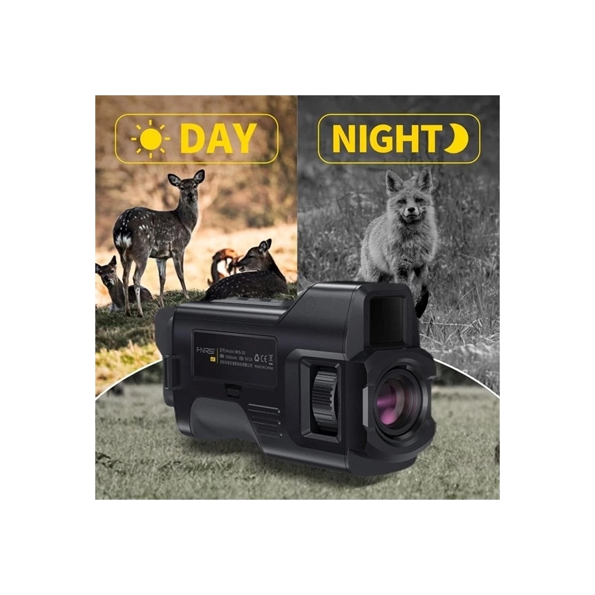 Monocular pentru vedere nocturnă 6x25, 2000 mAh