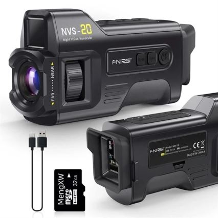 Monocular pentru vedere nocturnă 6x25, 2000 mAh