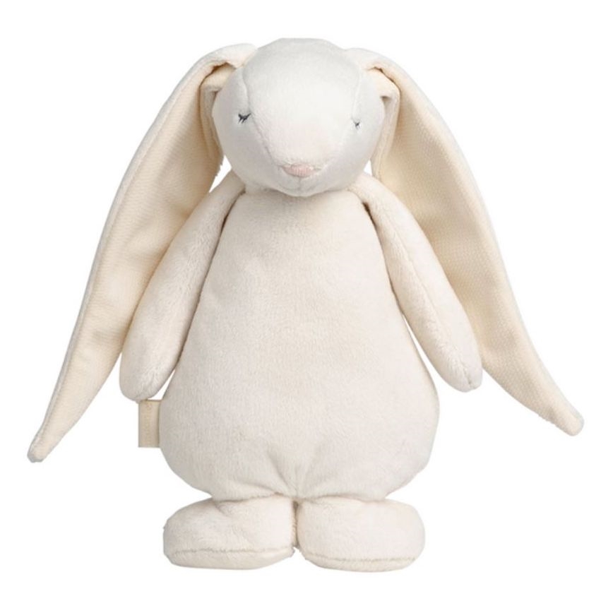Moonie - Iepuraș de somn cu melodie și lumină, crem
