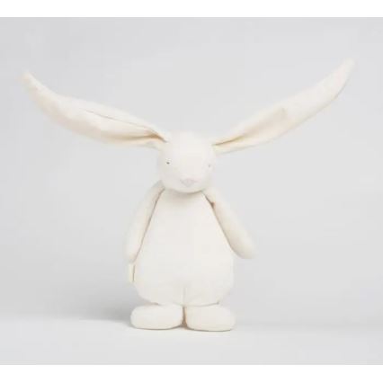 Moonie - Iepuraș de somn cu melodie și lumină, crem