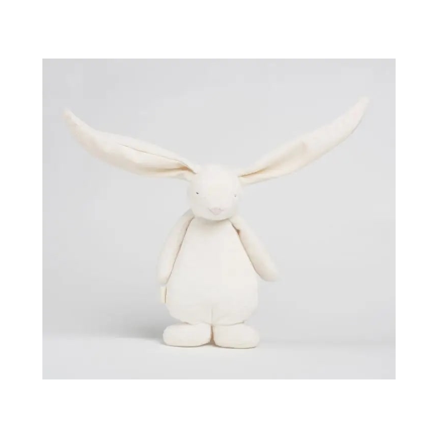 Moonie - Iepuraș de somn cu melodie și lumină, crem