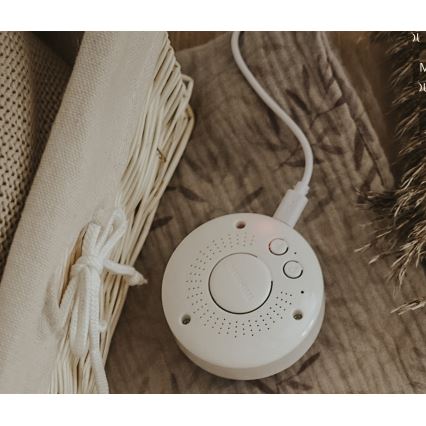 Moonie - Iepuraș de somn cu melodie și lumină, crem