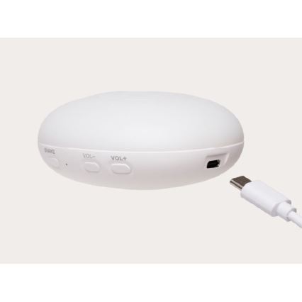 Moonie - Jucărie pentru adormit cu melodie și lumină, focă, bej organic