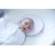 MOTHERHOOD - Pernă de stabilizare ergonomică pentru nou-născuți CLASSICS gri
