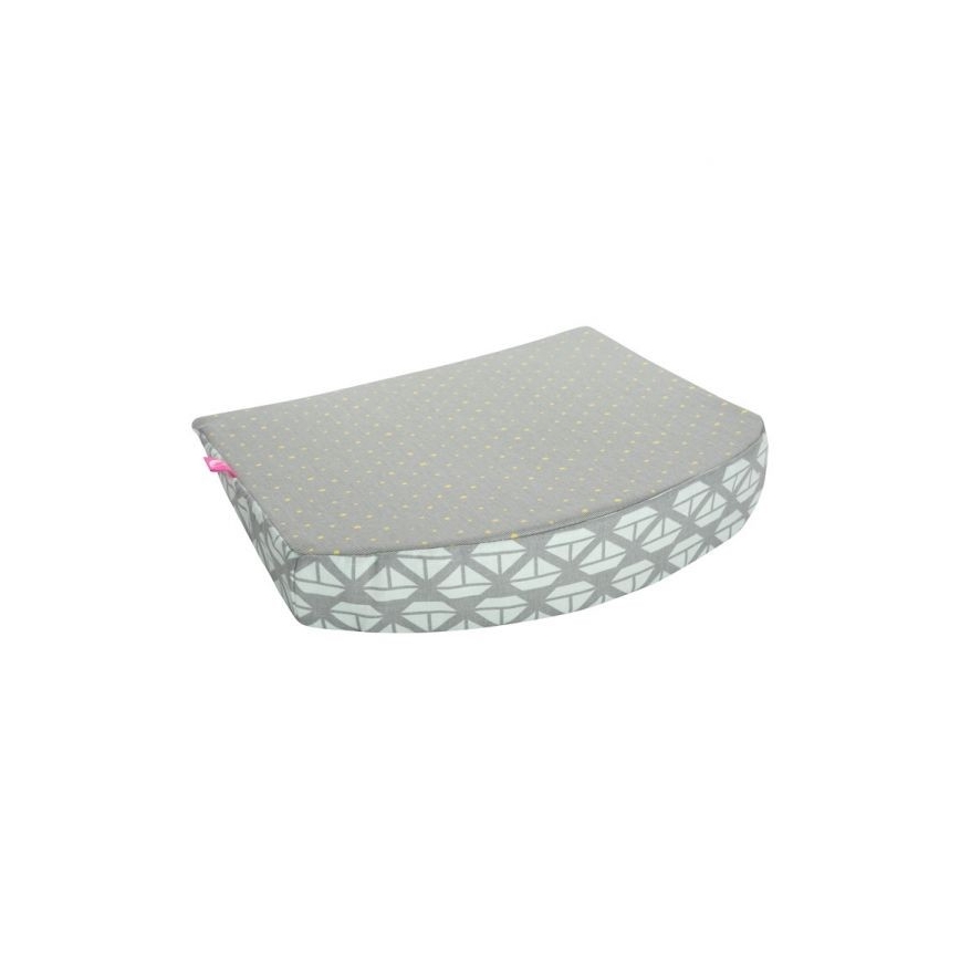 MOTHERHOOD - Pernă maternală Mint Boats 30x30 cm, 0-6 luni