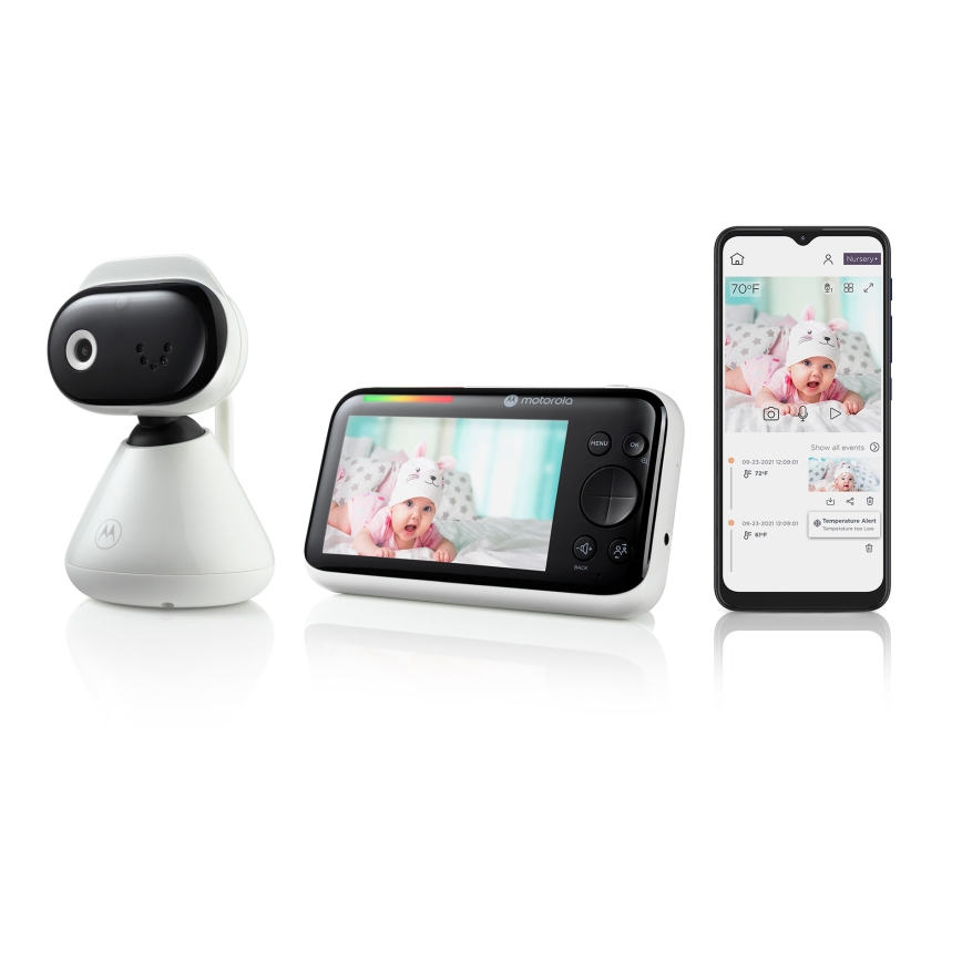 Motorola PIP1500 - Monitor pentru bebeluși reîncărcabil 2800 mAh