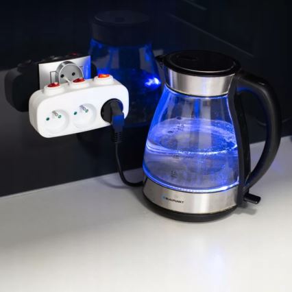 Multipriză 3 prize cu întrerupătoare