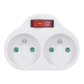 Multipriză cu întrerupător 2x10A/230V