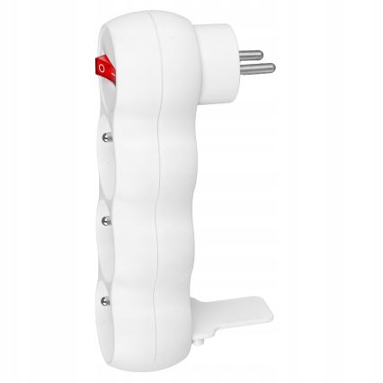 Multipriză cu întrerupător, 3 prize