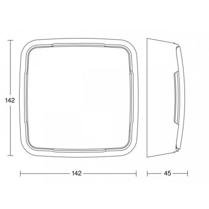 Multisenzor inteligent Steinel 084257 AIR V2 BT IPD AP WS alb