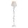 MW-LIGHT - Lampadar FLORA 1xE27/40W/230V alb/crem