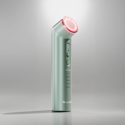 Nanoleaf - Dispozitiv cu LED și ultrasunete pentru întinerirea pielii, 6 în 1, 5W/2500 mAh, mentă