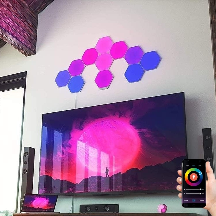 Nanoleaf - SET 15x panou LED RGB reglabilă LED/2W/230V 1200-6500K Wi-Fi