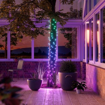 Nanoleaf - LED RGBW ghirlandă de Crăciun pentru exterior ESSENTIALS 300xLED 2x12m 2700-6500K Wi-Fi IP67