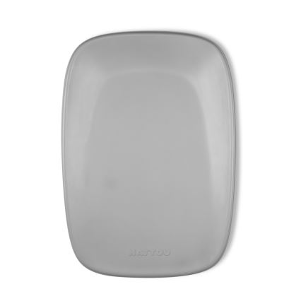 Nattou - Salteluță pentru schimbat SOFTY 50x70 cm, gri