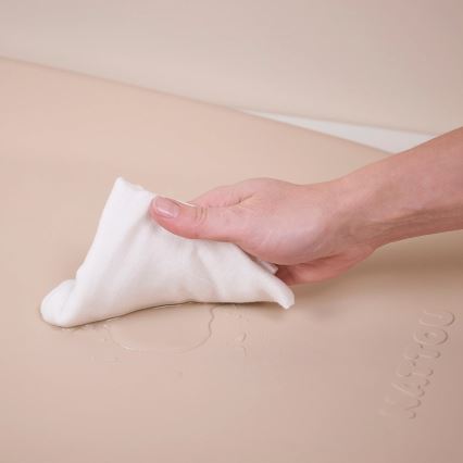 Nattou - Salteluță pentru schimbat SOFTY 50x70 cm, maro
