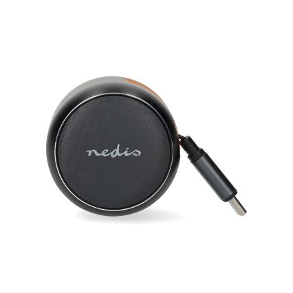 Încărcător auto cu cablu retractabil, Power Delivery 30 W, 2x USB-C + 1x USB-A