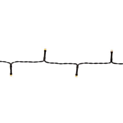 Ghirlandă LED pentru exterior 192xLED/7 funcții/3xAA 14,9m IP44 alb cald