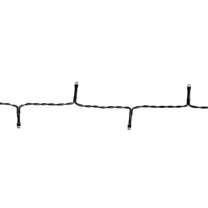 Ghirlandă LED de exterior 48xLED/7 funcții/3xAA 4,1m IP44 alb cald