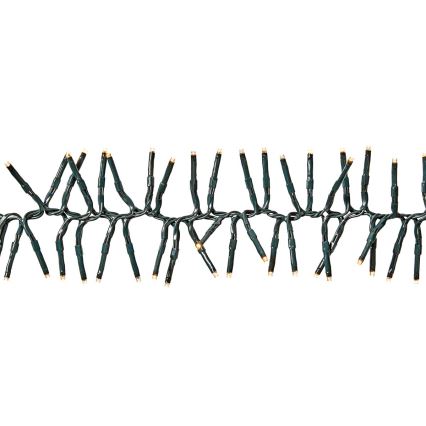 Ghirlandă luminoasă LED pentru exterior, 768xLED/7 funcții, 8,6 m, IP44, alb cald