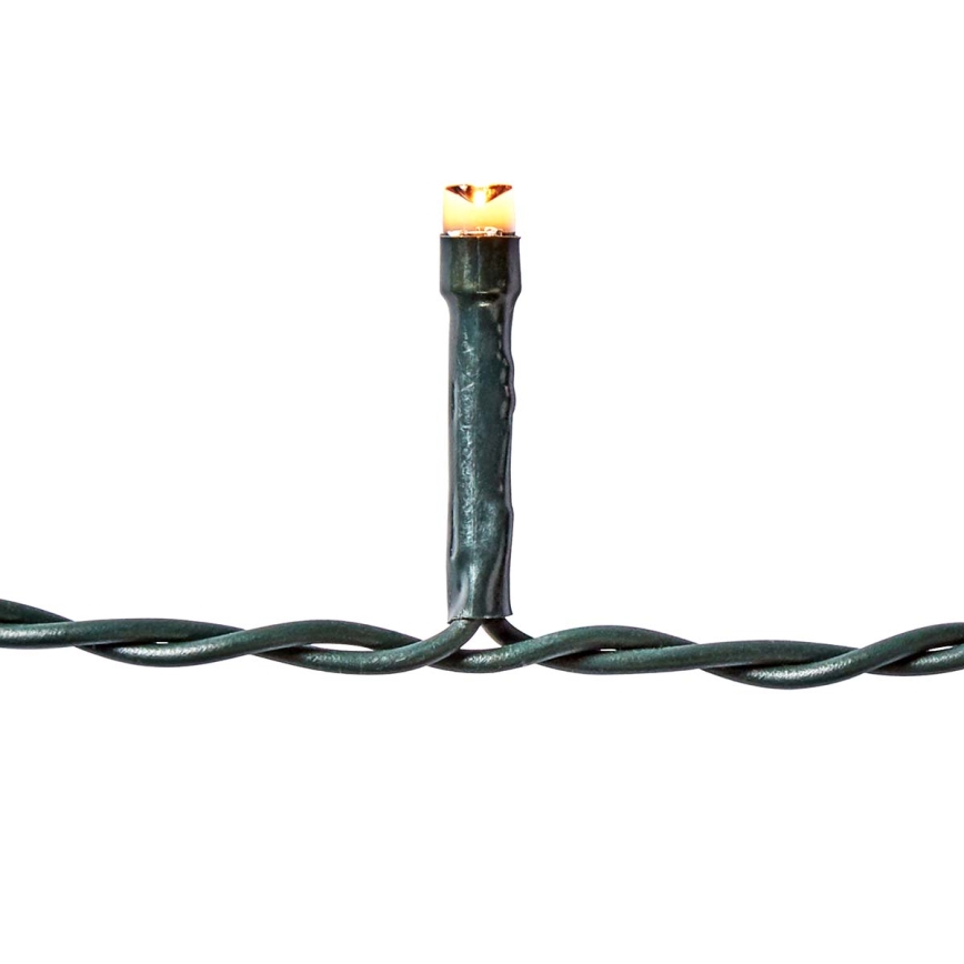 Instalație LED tip perdea pentru exterior, 360 LED, 7 funcții, 14 m, IP44, alb cald