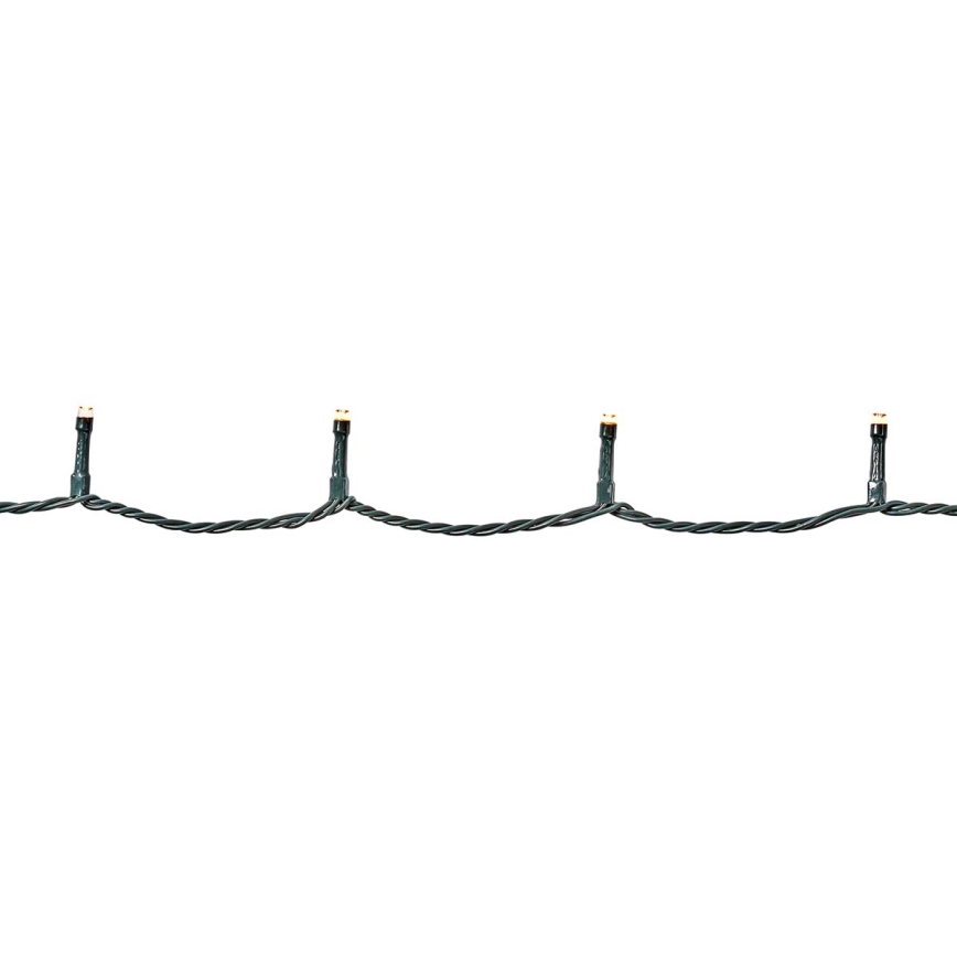 LED ghirlandă de Crăciun pentru exterior 180xLED/7 funcții 16,5m IP44 alb cald