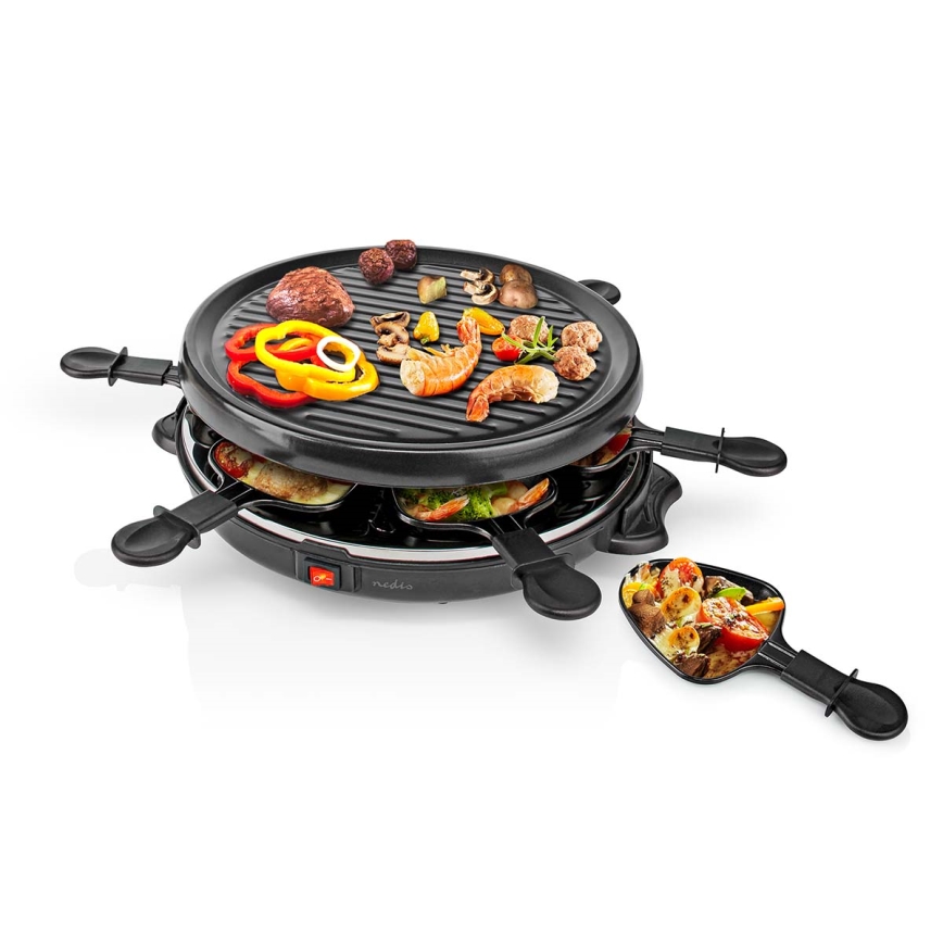 Grătar Raclette cu accesorii 800W/230V